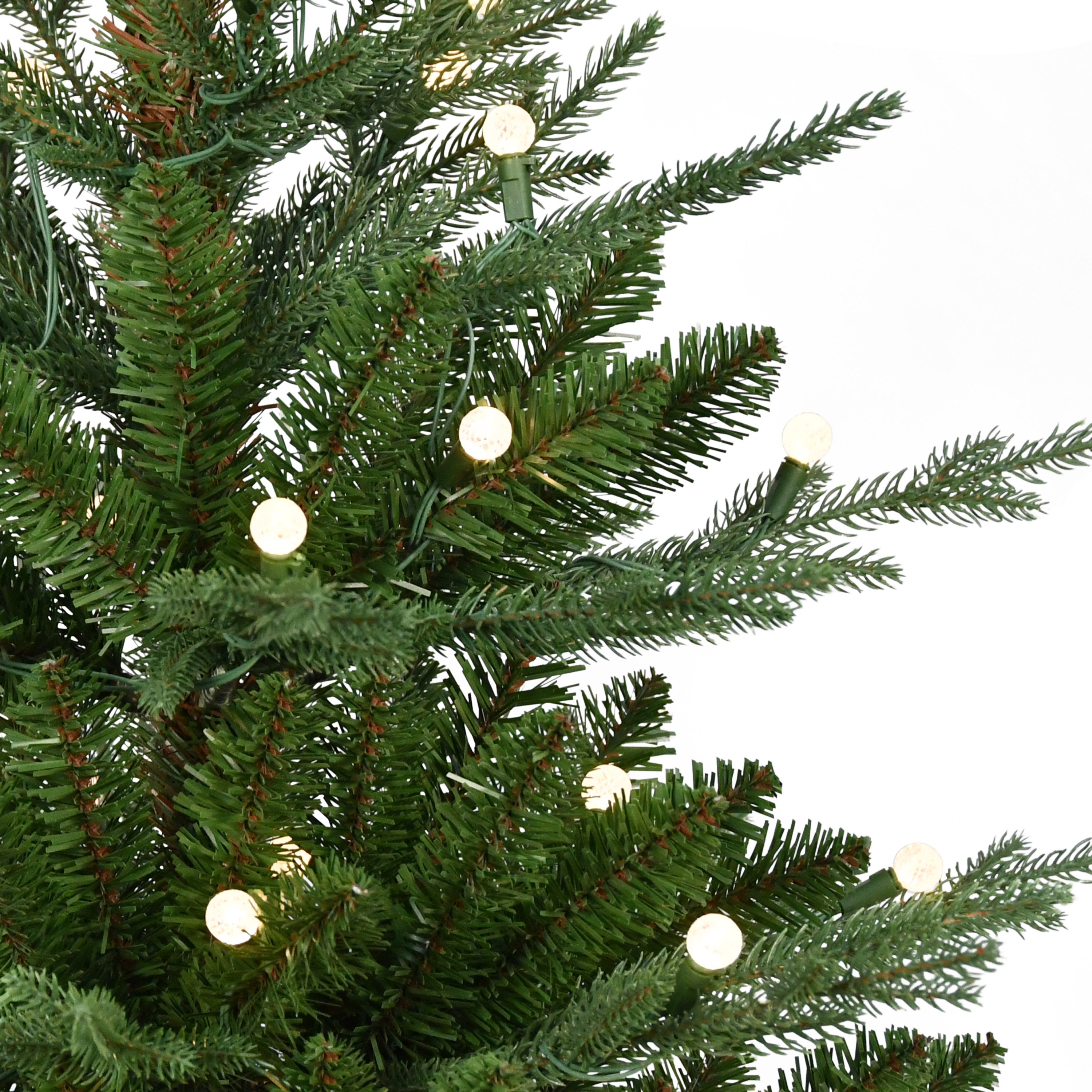 3' Pre-Lit Christmas Tree in Burlap Sac Base